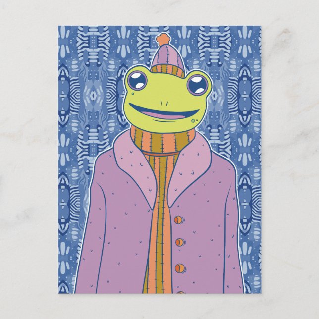 Carte Postale La Grenouille Cosy (Devant)
