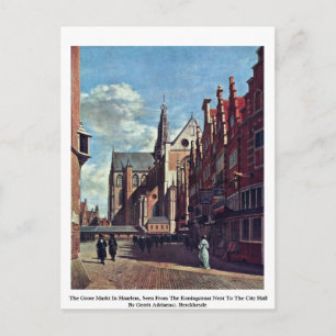 Carte Postale La Grote Markt À Haarlem