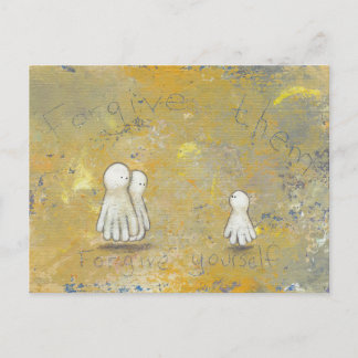 Carte Postale La guérison du pardon fantôme l'art passé