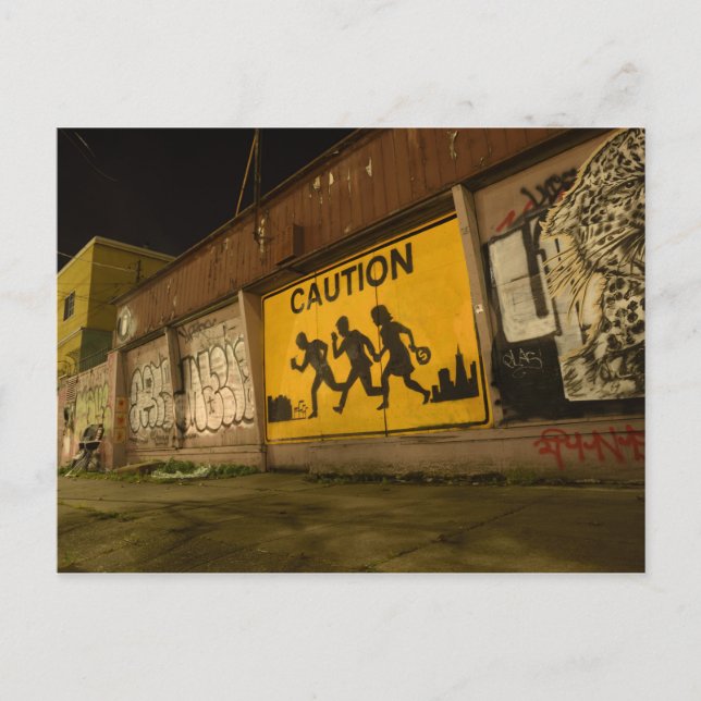 Carte Postale La guerre de gentrification (Devant)