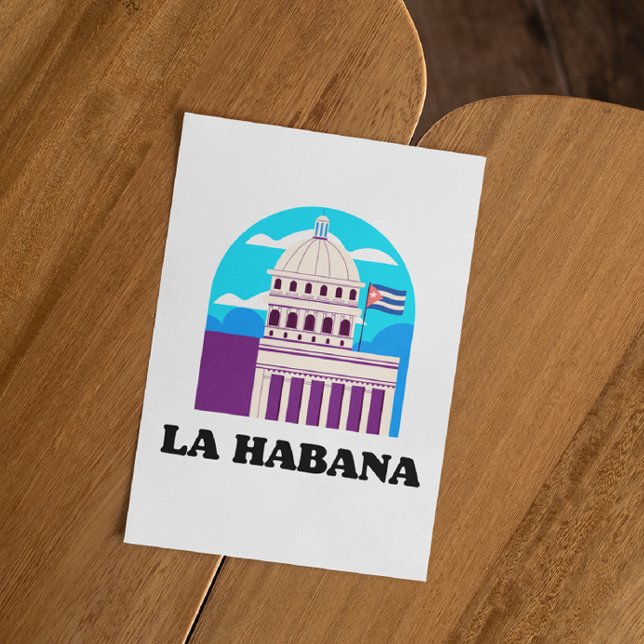 Carte Postale La Habana Cuba Vintage (havana cuba la habana postcard)