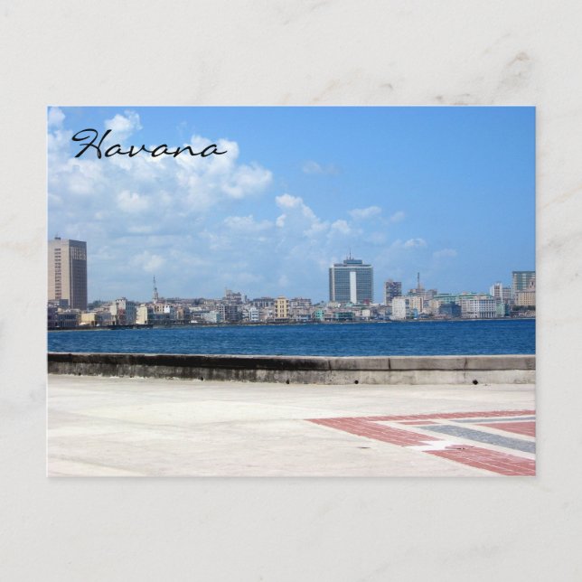 Carte Postale la havana malecon (Devant)