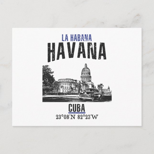 Carte Postale La Havane (Devant)