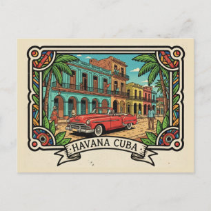 Carte Postale La Havane Cuba