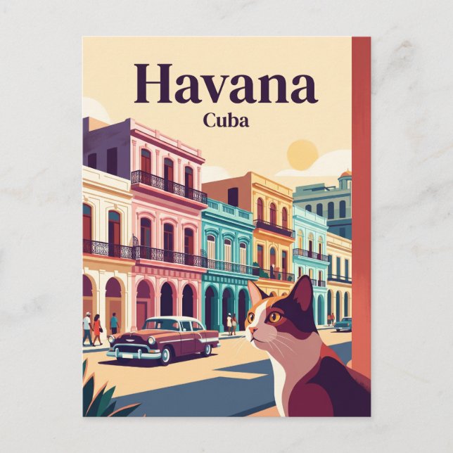 Carte Postale La Havane Cuba (Devant)