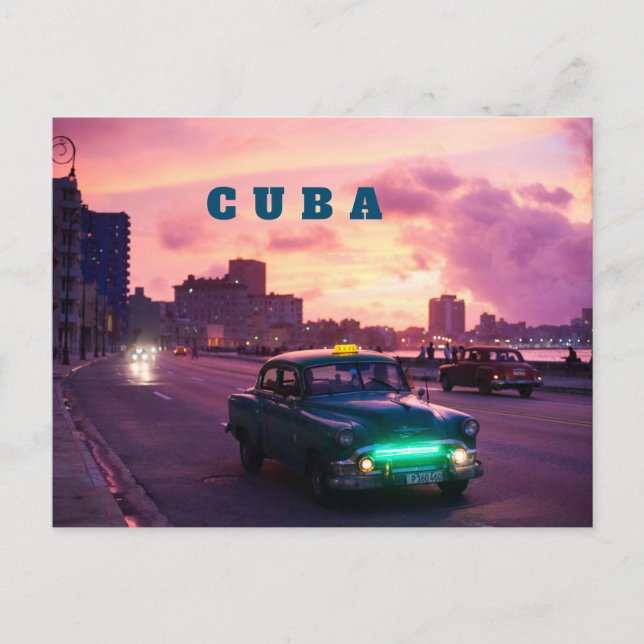 Carte Postale La Havane - Cuba (Devant)