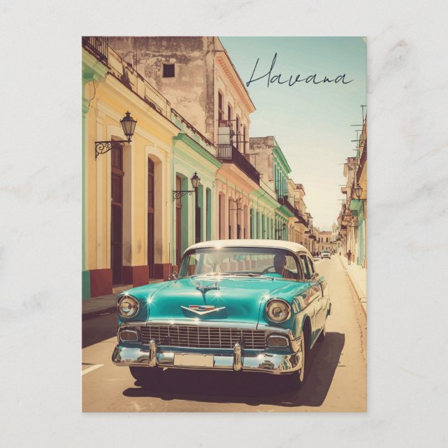 Carte Postale La Havane vintage Cuba (Devant)