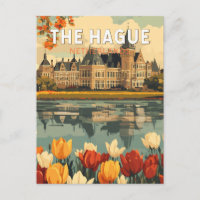 La Haye Pays-Bas Voyage Art Vintage
