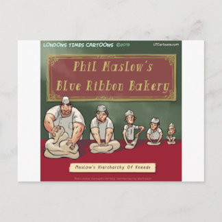 Carte Postale La Hiérarchie des besoins de Maslow