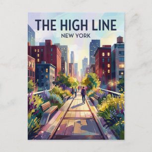 Carte Postale La High Line USA