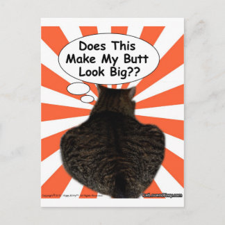 Carte Postale La hippie Kitty fait ceci rendent mon sembler de