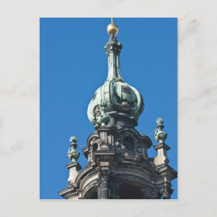 Carte Postale La hofkirche (Église de la Cour) Dresde
