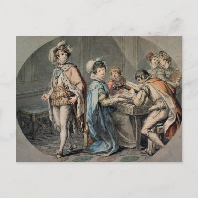 Carte Postale La jalousie de Darnley (Devant)