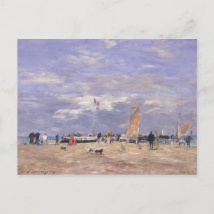 Carte Postale La Jetty à Deauville, 1869