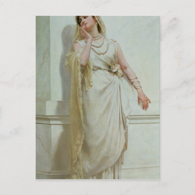 Carte Postale La Jeune Mariée, 1883 (Devant)