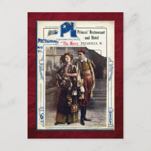 Carte Postale La joyeuse veuve