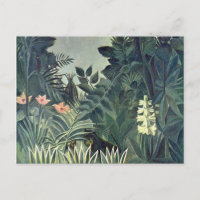La jungle équatoriale par Henri Rousseau