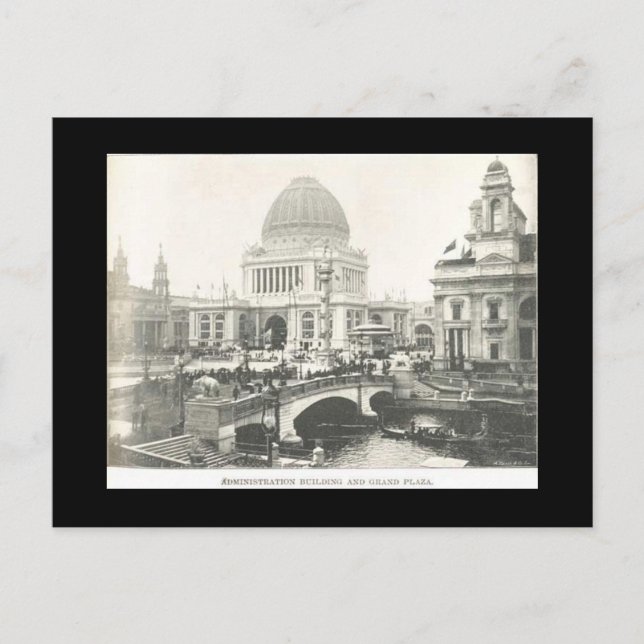 Carte postale - La juste administration et la gran (Devant)