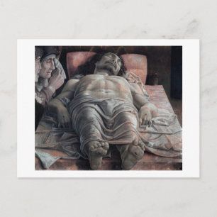Carte Postale La lamentation sur le Christ mort, Mantegna
