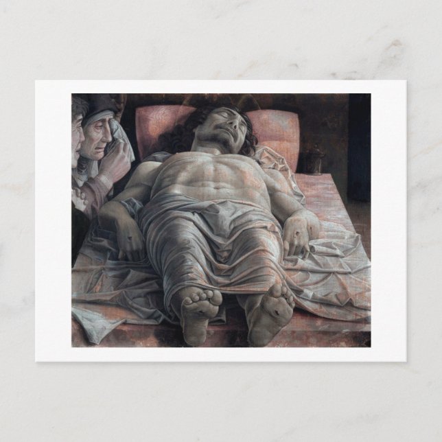 Carte Postale La lamentation sur le Christ mort, Mantegna (Devant)
