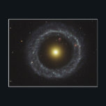 Carte Postale La lampe torche de la galaxie circulaire<br><div class="desc">Les galaxies particulières sont des formations galactiques qui développent des propriétés inhabituelles en raison d'interactions marémotrices avec d'autres galaxies. Un exemple de cela est la galaxie circulaire, qui possède une structure circulaire d'étoiles et de milieu interstellaire entourant un noyau nu. On pense qu'une galaxie circulaire se produit lorsqu'une galaxie plus...</div>