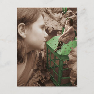 Carte Postale La lanterne verte.