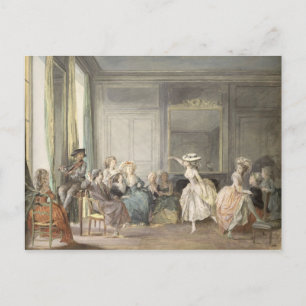 Carte Postale La leçon de danse