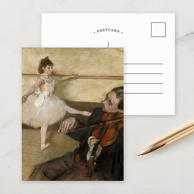 Carte Postale La Leçon de Danse | Edgar Degas (Créateur téléchargé)