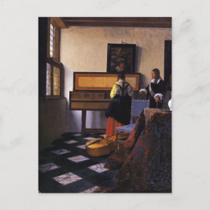 Carte Postale La leçon de musique