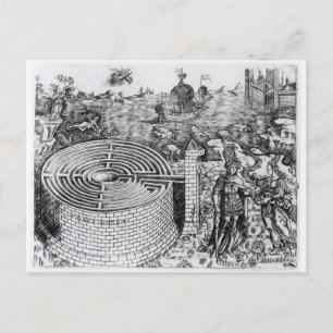 Carte Postale La Légende de Thésée