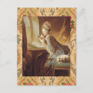 Carte Postale La lettre d'amour