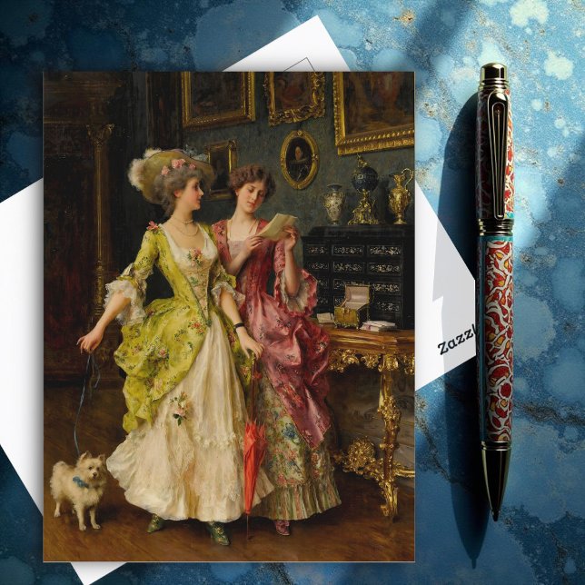 Carte Postale La Lettre, Federico Andreotti Art (Créateur téléchargé)