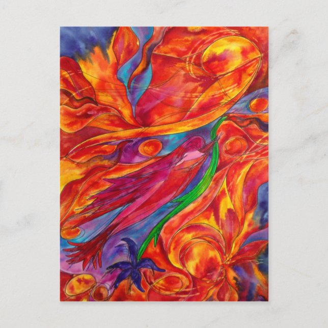 Carte Postale "La Libertad de un Pájaro" (Devant)