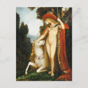 Carte postale : La licorne
