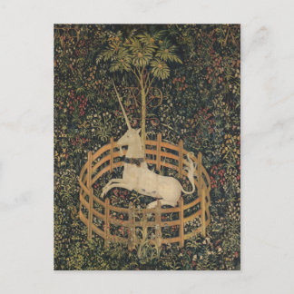 Carte Postale La licorne en captivité