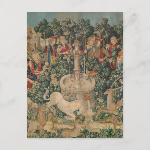 Carte Postale La licorne Est Trouvée