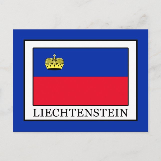 Carte Postale La Liechtenstein (Devant)