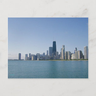 Carte Postale La ligne d'horizon de Chicago