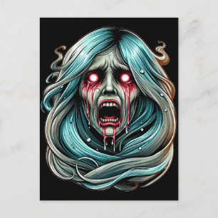 Carte Postale La Llorona pleure le fantôme Spirit Folklore Mexic