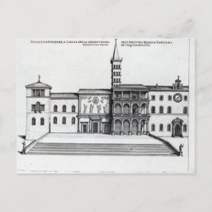 Carte Postale La Loggie de la Bénédiction du Vieux Vatican