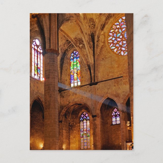 Carte Postale La lumière de Dieu (Devant)