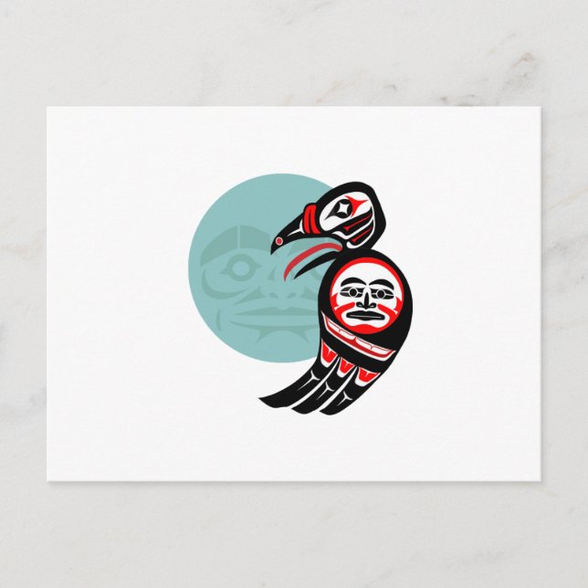 CARTE POSTALE LA LUMIÈRE LUNE (Devant)