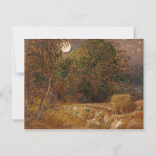 Carte Postale La lune de récolte de Palmer