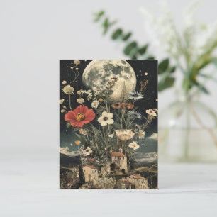 Carte Postale La Lune S'Éclate Sur Le Charme Rustique