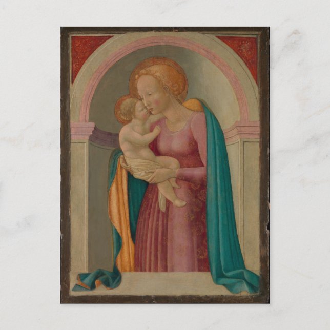 Carte Postale La Madone et l'Enfant (Devant)