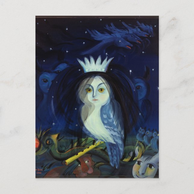 Carte Postale La magie de la Flûte 2002 (Devant)