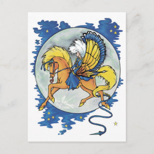 Carte Postale La magie de la lune