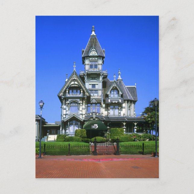 Carte Postale La maison Carson à Eureka, Californie (Devant)