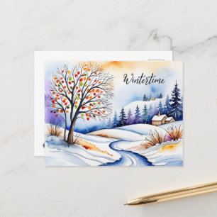 Carte Postale La Maison de la forêt  