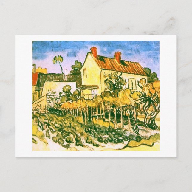 Carte Postale La Maison de Pere Eloi Van Gogh Fine Art (Devant)